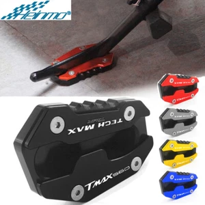 For Yamaha TMAX 560 2022-2023 Aluminum Kickstand Side Stand Extension Pad Plate - Picture 1 of 7