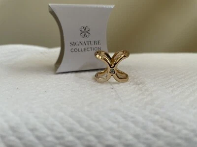 Кольцо Avon Signature Collection 2016 Easy Essentials золотистое размер 7 - Изображение 1 из 4