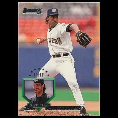 Ricky Bones #143 1995 Donruss Milwaukee Brewers Baseball Card MLB NM - Image 1 of 3