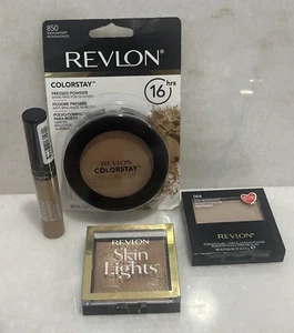 Revlon Colorstay Powder 850 Concealer 05 Powder Blush 004 Skin Lights 110 Sunlit - Picture 1 of 2