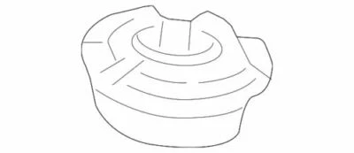 Aislador superior original Ford 2012-2019 CG1Z-18197-A fabricante de equipos originales nuevo Foto 1 de 2