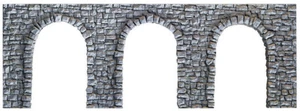 Noch 58260 Arkademauer 27 x 10 cm Hartschaum Handkoloriert NEU - Bild 1 von 1