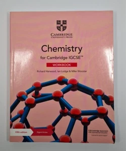 Cambridge IGCSE (TM) Chemistry Workbook with Digital Access (2 Years) by Ian... - Imagen 1 de 5