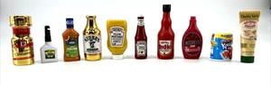 Zuru Mini Brands Food Bottle Lot of 10 Condiments Sauces Syrups - Picture 1 of 9