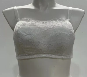 Comfort Choice Women’s Bra Size 40C White Lace Full Coverage - Picture 1 of 5