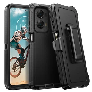 For Motorola Moto G Stylus 5G 2024 Belt Clip Holster Case Otterbox Defende Cover - Picture 1 of 9
