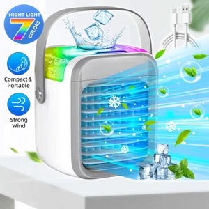 Tragbar Air Cooler Klimagerät Mobile Klimaanlage Ventilator 300ml Luftbefeuchter - Bild 1 von 12