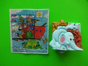 K98 n.009 - Plastik Puzzle Arche Noah - Elefant Hunde + BPZ - Bild 1 von 1
