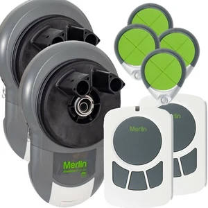 Merlin MR655MYQ Automatic Roller Door Opener Motor Rolling MR655 MR655EVO x2 - Picture 1 of 12