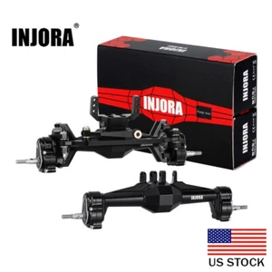US,INJORA +5mm Diamond Portal Axles & Lay Down Servo Mount & Link for 1/18 TRX4M - Picture 1 of 18