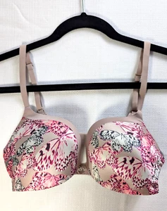 Reggiseno push up imbottito Victoria Secrets farfalle 34C usato in ottime condizioni - Foto 1 di 6