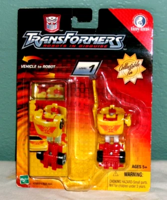 2003 Transformers Tiny Tins R.E.V. Collectible Tin Sealed/New 47669 - Image 1 of 2