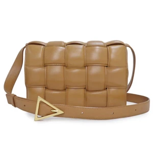 BOTTEGA VENETA Padded cassette Shoulder Bag / Lambskin Camel 591970VCQR19850 - Picture 1 of 10