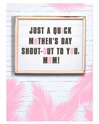 American Greetings Funny Mother's Day Card (Shout-Out, Indoor Voices) - Image 1 of 4