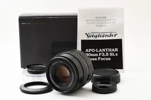 [ TOP MINT /Boxed ] Voigtlander 90mm f/3.5 Apo Lanthar SL II Lens Nikon F #1798 - Picture 1 of 19