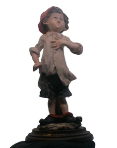 Armani Capodimonte Giuseppe Figur Italien signierte Statue schönes Kinderdekor - Bild 1 von 11