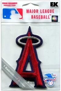 Angels MLB Baseball Scrapbook Embroidered Patch - Picture 1 of 1