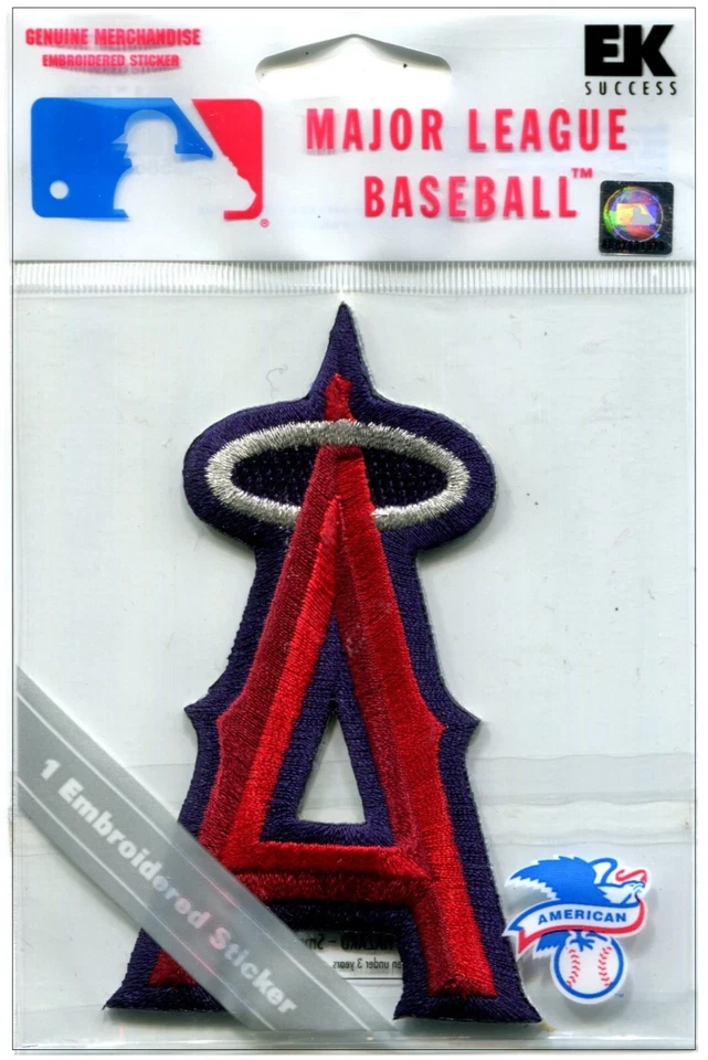 Angels MLB Baseball Scrapbook Embroidered Patch - Image 1 of 1