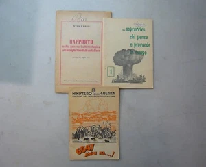 Lotto GUERRA CHIMICA[guerra batteriologica,esplosioni nucleari - Imagen 1 de 2