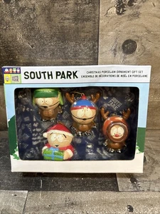South Park 4-teiliges Porzellan Ornament Set - Kurt Adler - Comedy Central 2008 - Bild 1 von 9