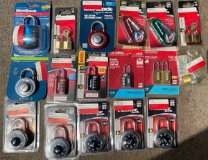 Lot Of Combination/Packlock/Dial Locks - Picture 1 of 7