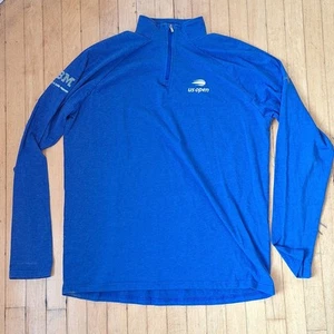 Maglione US Open Under Armour Performance 1/4 zip vestibilità ampia Heatgear XL logo IBM - Foto 1 di 7