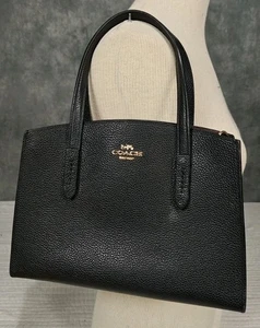 Coach Charlie Carryall 29529 Schwarz Schultertasche Handtasche TOP  - Bild 1 von 13