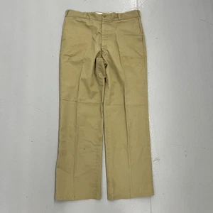 Chinos de trabajo vintage años 60 Sears bronceado sanforizado 36x31 años 60 verdadero vintage - Imagen 1 de 5