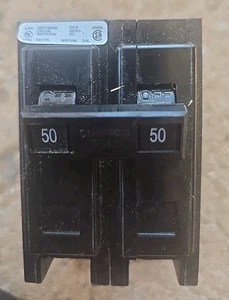 CUTLER-HAMMER BA SCHUTZSCHALTER BAB2050 50AMP 240VOLT 2POLIG - Bild 1 von 3