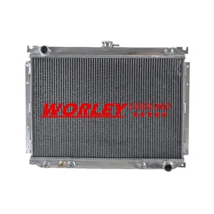 NJ-Aluminum Radiator for 1985 1986 1987 1988 Nissan Maxima 6Cy 3.0L DPI861 new - Foto 1 di 8
