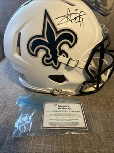 Alvin Kamara signed authentic full Size Helmet - Picture 1 of 5