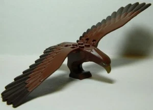 LEGO Animal - Gwaihir - Eagle with Movable Wings, Dark Brown Tail Feathers - Picture 1 of 1