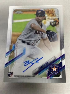 2021 Topps Chrome #RA-BT Blake Taylor Rookie Auto - Picture 1 of 10
