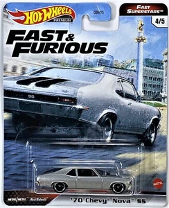 Hot Wheels 2021 - '70 Chevy Nova SS - Fast & Furious Premium Fast Superstars 4/5 - Picture 1 of 1