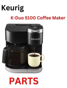 Genuine KEURIG K-Duo Essentials 5100 Coffee Maker Replacement Parts OEM - Picture 1 of 74