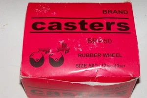 Casters Brand Set of 4 Vintage Metal Casters 2" BALLS NEW, Unused - Picture 1 of 11
