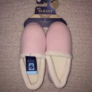 Isotoner Women's Memory Foam Slippers size 5-6 NWT - Picture 1 of 4