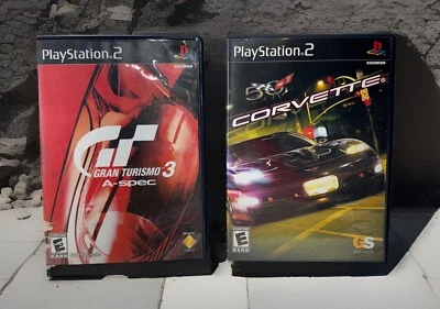 Gran Turismo A Spec And Corvette PlayStation 2 Games Complete Tested - Image 1 of 4