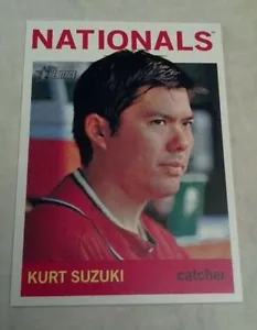 KURT SUZUKI 2013 TOPPS HERITAGE CARD # 334 A1478 - Picture 1 of 1