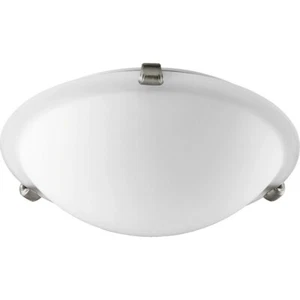 Quorum 2 Light Flush Mount, Satin Nickel - 3000-12165 - Picture 1 of 1