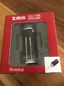 TOTES - 9 in 1 tool with light - NIB - GREAT GIFT - Picture 1 of 3