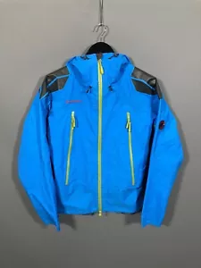 MAMMUT GORE-TEX PRO SHELL Jacket - Size Small - Blue - Good Condition - Mens - Picture 1 of 7