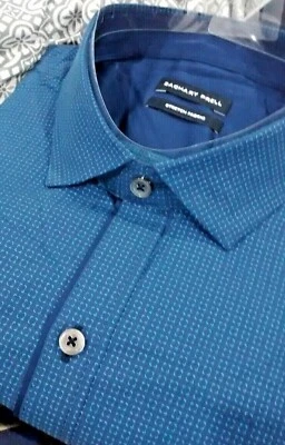 NWT Zachary Prell men's Size XL Long sleeve button down shirt,broken cube like - Image 1 of 4