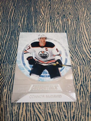 2021-22 UD Credentials #1 Connor McDavid - Image 1 of 2