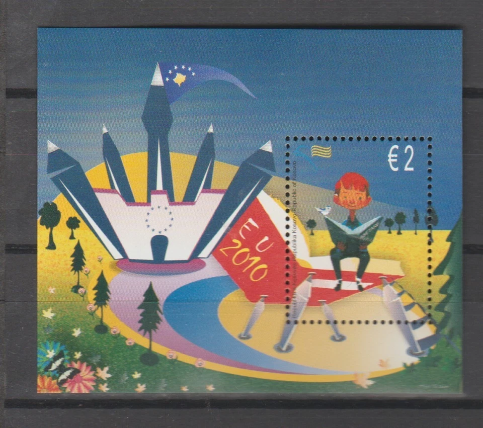 S38176 KOSOVO MNH** 2010 EUROPA CEPT S/S - Photo 1/1