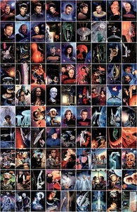 1993 Skybox Star Trek Master Series 90 Card Hand Collated Set - Picture 1 of 2