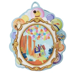 Loungefly Up Exclusive 15th Anniversary Carl & Ellie Cameo Mini Backpack NEW - Picture 1 of 13
