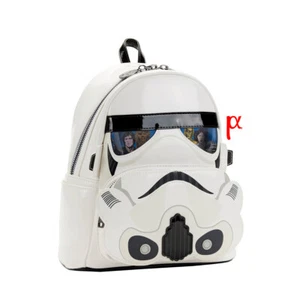Loungefly Star Wars Stormtrooper Lenticular Cosplay Mini Backpack - Imagen 1 de 7