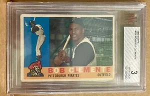 1960 Topps #326 Roberto Clemente BVG 3 - Bild 1 von 2