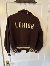 Vintage 1940’s 1950’s Lehigh University  Wool Varsity Jacket Mens Size 38 Medium